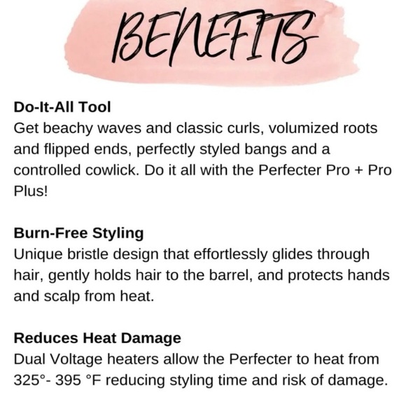 Calista perfect pro heated round brush. Rhododendron pattern - Picture 6 of 10